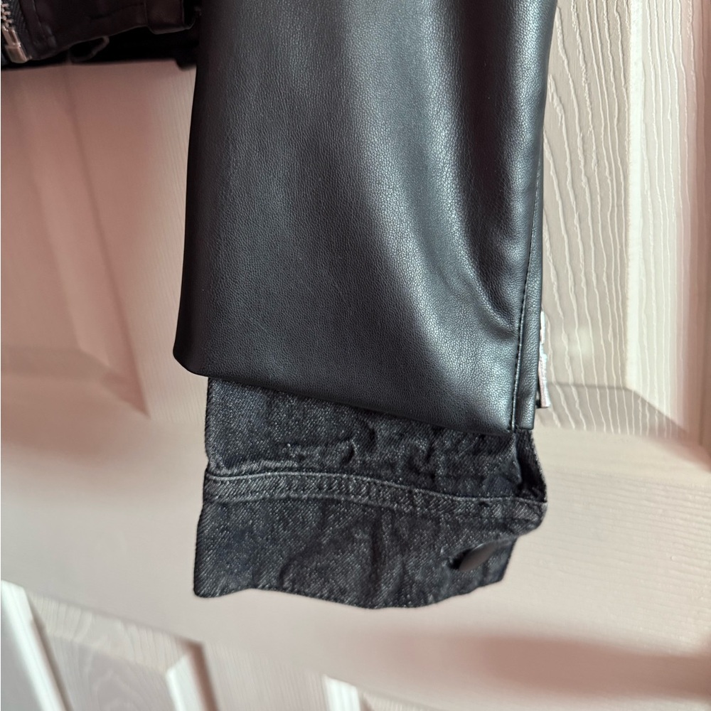 Alex Les Filles faux leather moto jacket - Picture 6 of 9